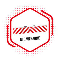 Frontschild für Mähdrescher mit Aufnahme